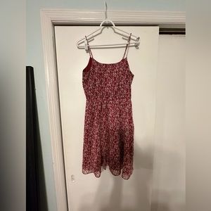 Cute sheer dress with lining